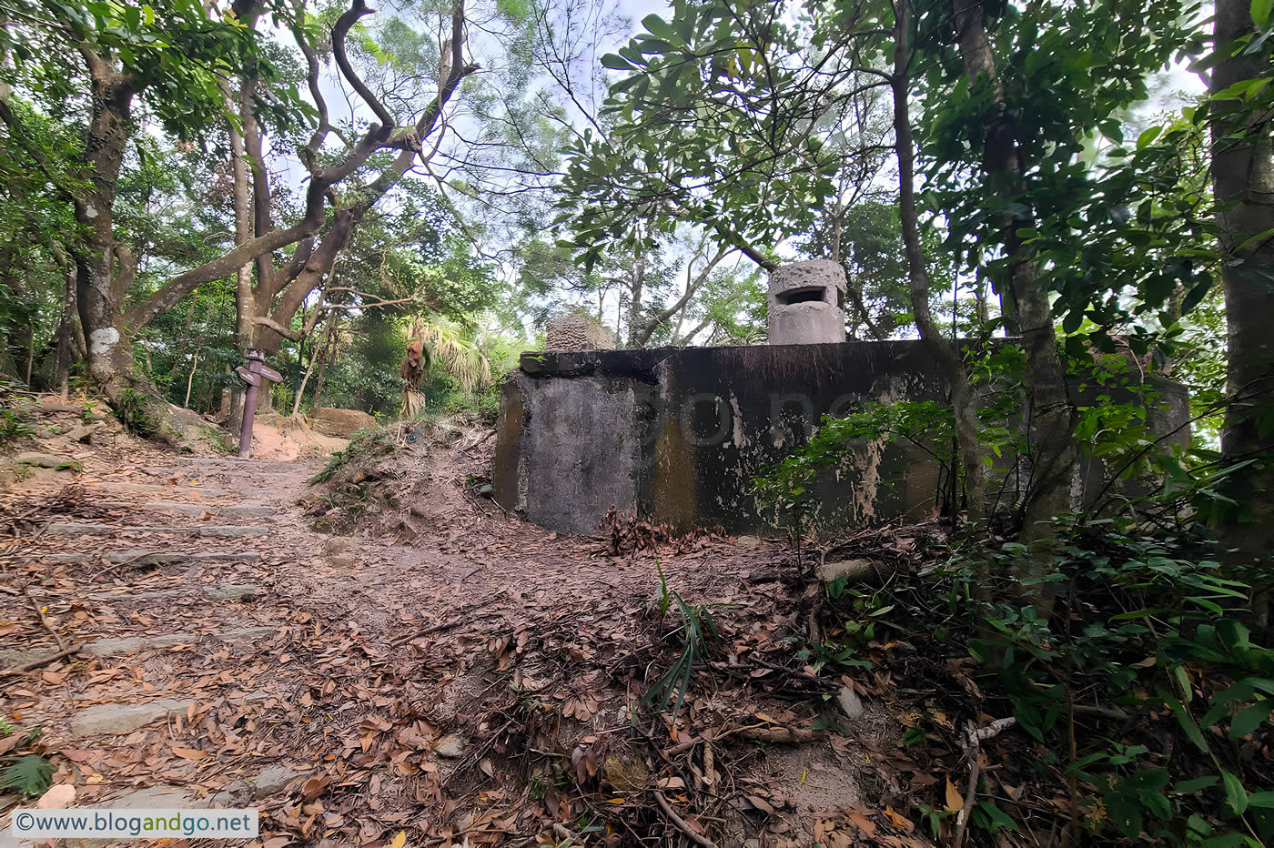 War Time Trail - WNC Gap Station 4 - PB1 Approach